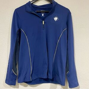 ARISTA Blue Equestrian Brio-Tek Sun Shirt Size Large
